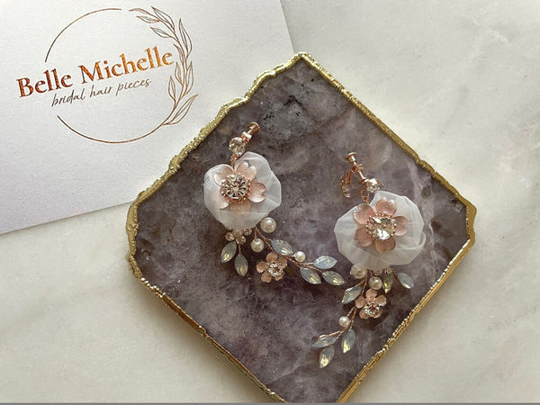 Bridal earrings Swarovski