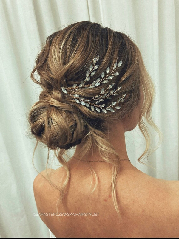 Wedding hair comb Naturalness
