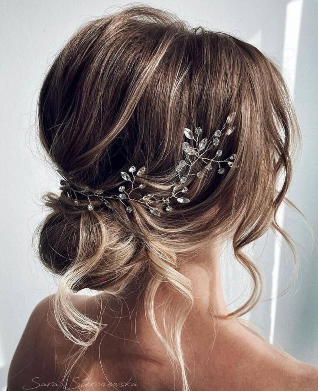 Bridal hair vines