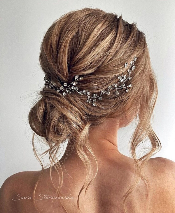 Bridal hair vine
