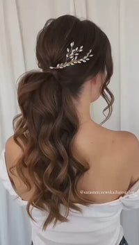 Wedding hair comb Naturalness