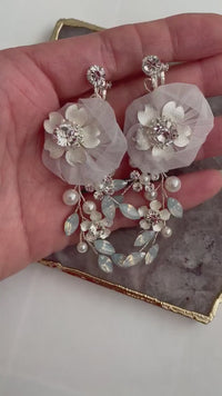 Bridal earrings Swarovski